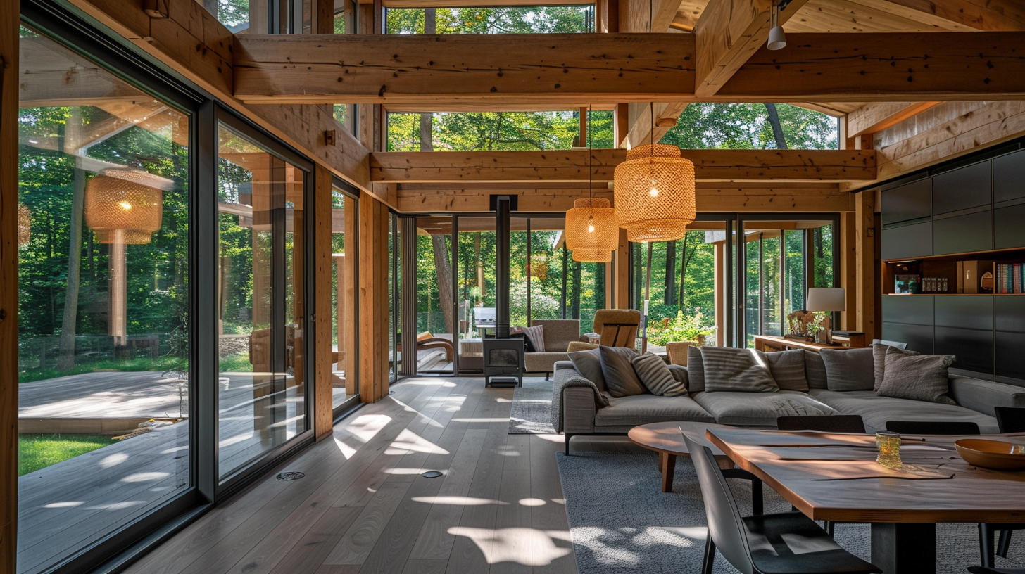 Why Energy-Efficient Materials Matter Today 13 lucypicy sustainable timber house exposed wooden beams and st d97fd1b0 b855 46b3 856b ed6a85091188 3 1